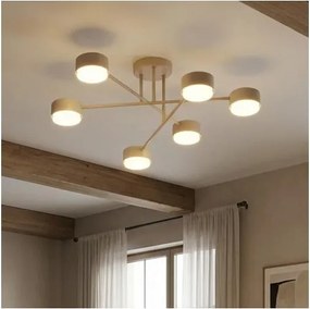 Brilagi - LED felĂŒletre szerelt csillĂĄr MONO 6xGX53/12W/230V bĂ©zs