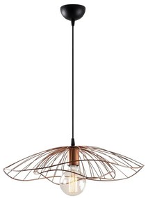 Rézszínű függőlámpa ø 50 cm Tel – Opviq lights