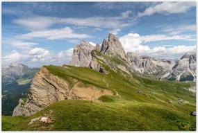 Poszterek 120x80 Bárány a hegyekben Hegyek Kilátás