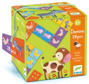 Domino játék - Tanya, 28 db-os - Farm