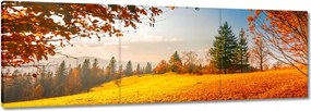 Festmények 120x40 Őszi táj
