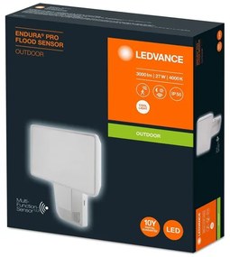 Ledvance - LED Kültéri fali reflektor érzékelővel FLOOD LED/27W/230V IP55