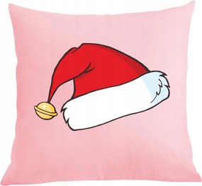 Párna+párnahuzat Karácsony Mikulás sapka Ajándék