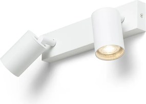 RENDL DUDE II felületre szerelhető fehér 230V LED GU10 2x9W
