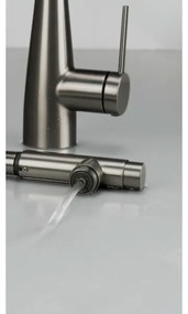 Deante BRE_D75M - Mosogatócsap kihúzható permetezővel ERIDAN titánium