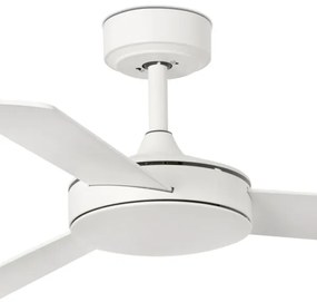 FARO 33603DCWT- Mennyezeti ventilátor MINI MALLORCA S barna/fehér átm. 106 cm WT + távirányító