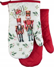 Euromat Konyhai kesztyű mágnessel Karácsonyi Diótörő