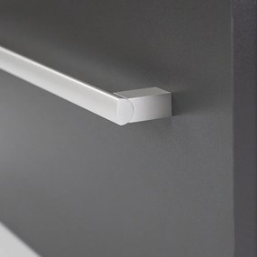 Vario Clam 100 alsó szekrény mosdóval antracit-antracit