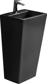 Mexen Liza szabadon álló mosdó 44 x 38 cm, matt fekete - 26154470