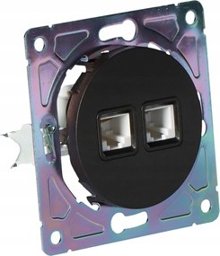 RJ45/RJ11 aljzat, fekete, Beta Onnline