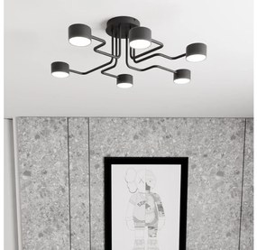 Csillár KURAGE 6xGX53/12W/230V fekete