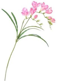 Művirág Freesia rózsaszín, 57 cm