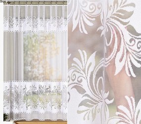 Sławomira jacquard mintás függöny 18074 500x150cm egyenes (kész) szegéllyel