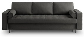 Santo sötétszürke kinyitható kanapé - Milo Casa