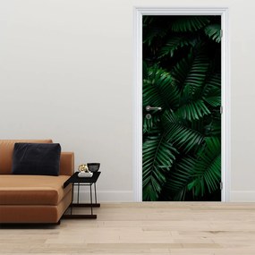 Fotótapéta ajtóra - Trópusi páfrány (95x205cm)