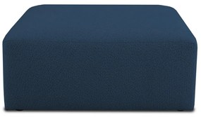 Sötétkék buklé kanapé modul Roxy – Scandic