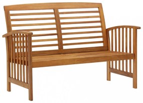tömör akácfa kerti pad 119 cm