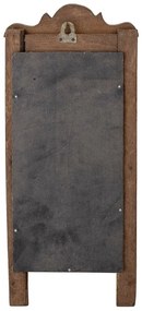 Fali tükör tömörfa kerettel 17,5x43 cm Sehar – Bloomingville