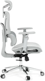 Irodai szék szinkronmechanikás szürke hálós GREY