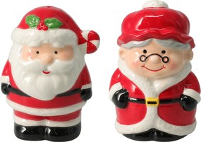 Dolomit Fűszertartó Szett Mikulás És Feleség 7X6X9 5 CM