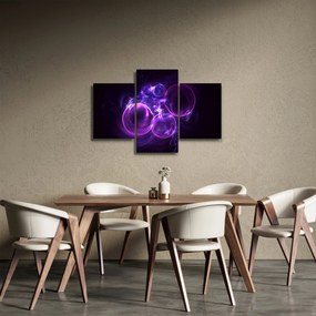 Absztrakt kép buborékok (90x60 cm)