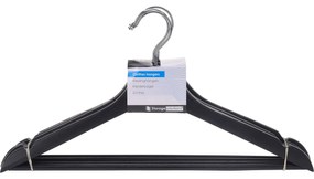 Storage Solutions 4 db-os fa fogas készlet,fekete