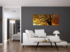 Egy őszi fa képe (120x50 cm)