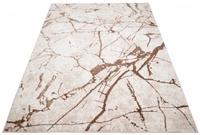 PALERMO Exkluzív szőnyeg bézs-barna Szélesség: 80 cm | Hossz: 150 cm