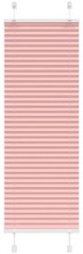 pliszírozott redőny rózsaszín 50x150 cm szövetszélesség 49,4 cm