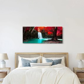 Kép - Vízesés (120x50 cm)