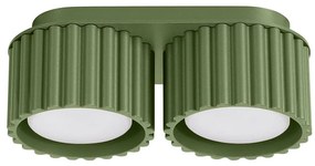 Sollux SL.1798 - AURA spotlámpa 2xGX53/10W/230V zöld