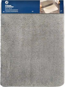 Fürdőszobaszőnyeg csúszásgátló bevonattal szürke 800 Gsm 50x80cm