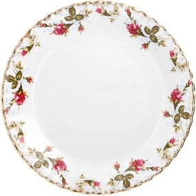 Tányér 24 cm Iwona Arany Rózsa Chodzież