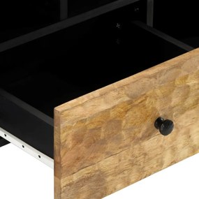 tömör mangófa TV-szekrény 100 x 33 x 46 cm