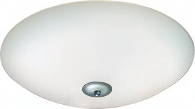 MARKSLÖJD 104703 BOBERG Ufo Lámpa Ezüst, Alabástromos Üveg E14 IP20