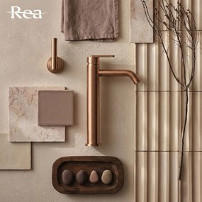 Rea Ontario, magas mosdócsaptelep H-300, matt réz, REA-B0971