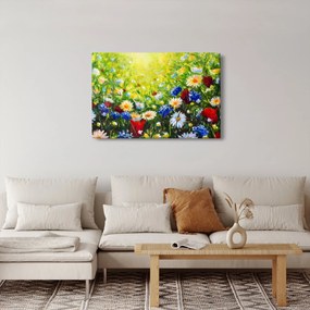 Vadvirágok képe (90x60 cm)