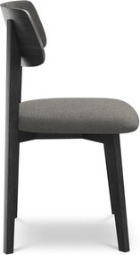 Szürke tömörfa étkezőszék Niu – Makamii