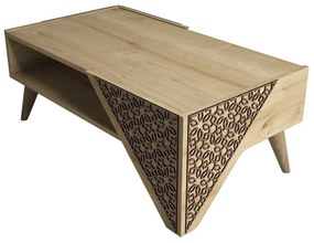 Beril Oak dohányzóasztal