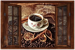 Poszterek 90x60 KĂĄvĂ©scsĂ©sze vanĂliĂĄval