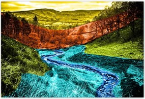 Poszterek 155x105 Hegyi táj Tájkép