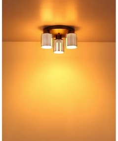 Globo 16056-3D - Mennyezeti lámpatest FELICIA 3xE27/60W/230V átm. 34,5