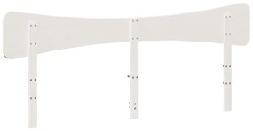 fehér tömör fenyőfa fejtámla 180 cm