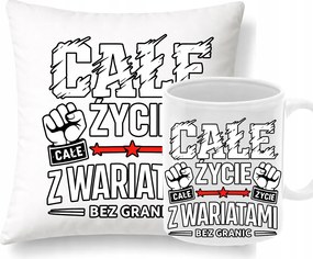 Párna Bögre Ajándék Szett Születésnapi Ajándék Karácsony Felirattal