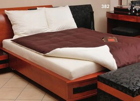 Szatén ágynemű 140/200 70/90 Sötétbarna 378