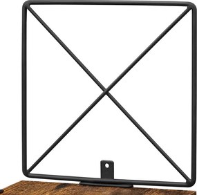 Polc, MDF, barna, ABP-E1051 OLW