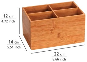 WENKO 23926100 - TERRA tárolódoboz 22x14 cm, barna