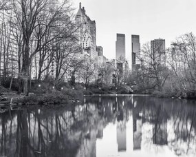 Poszter 50x40cm Központi park Manhattan panorámával 4, Assaf Frank
