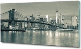 Fotó kép edzett üveg Sanghaj híd 100x70