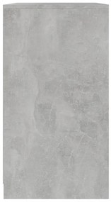 betonszürke szerelt fa tálalószekrény 70x40,5x75 cm
